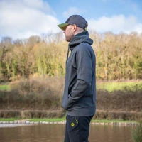 Matrix Charcoal Marl Zip Hoodies